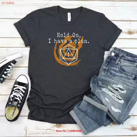 Hold On I have a Plan DND T Shirt Nat1 Roll Cast Fireball D Spell For Shirtns D20 Low vintage Washed