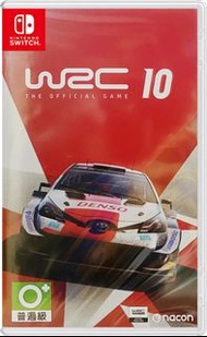 《今日快閃價》（中古二手）Switch NS遊戲 WRC10 世界拉力錦標賽10 WRC 10 FIA World Rally Championship 港版中英文版