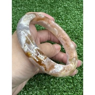 65mm sakura agate bangle