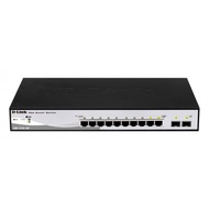 D-Link Dgs-1210-10P 10-Port Web Smart Switch With Poe