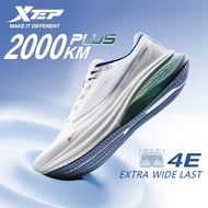 【XTEP】2000KM PLUS丨4E Ultra-Wide Shoe Last Cushioning Large Weight No Burden Wear-Resistant High Up t