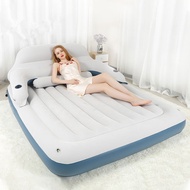 โซฟา โซฟาเป่าลม เบาะนอนเป่าลม เตียงเป่าลม โซฟาปรับนอน รุ่นใหม่ ที่นอนเป่าลม  เบาะนอนเป่าลม เตียง พร้อมที่วางแก้ว  PVC inflatable car air mattress bed sof