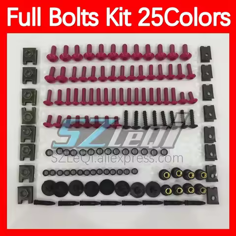 Fairing Bolts Full Screw Kit For HONDA NSR250R MC21 PGM3 NSR 250R 90 91 92 93 1990 1991 1992 1993 Bo