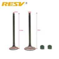 RESV for Honda ATC185 ATC185S ATC200 ATC200M ATC200S ATC200X ATC200E Big Red 200 ATV Engine Valve In