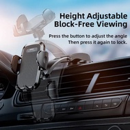 REMAX Car Suction Holder RM-C59 Mobile Phone Holder Car Phone Holder Adjustable Pemegang Handphone AWEI  Magnetic Holder