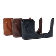 PU Leather Half Camera Case for Leica Q/Q2/Q3 Camera Grip Cover