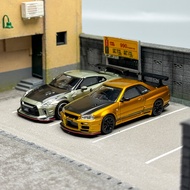 INNO 1:64 R34 R35 Top Secret diecast car models