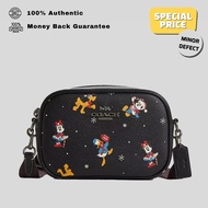 100% Authentic Disney X Coach Mini Jamie Camera Bag With Holiday Print CN027