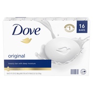 DOVE BATH SOAP WHITE 16 BARS 3.75oz (Packaging may vary)