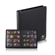 Premium Trading Card Binder for Pokemon Cards,Holds 1000+ Cards,16 -Pocket Ringless Side Loading Bin