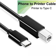 HIGH QUALITY Type C / Micro USB To USB Type B Host OTG Adapter Cable For Printer