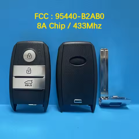 CN051241 Aftermarket 3 Button Genuine Smart Remote Control Key 8A Chip 433Mhz FCC 95440-B2AB0 Keyles