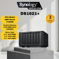 Synology DS1621+ NAS DiskStation 6-Bays NAS Quad-Core Processor Data Backup Storage