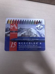 Caran d'Ache Neocolor II 水溶性蠟筆 15色