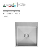 LEVANZO Kitchen Sink 4mm Deepsea Series #45552