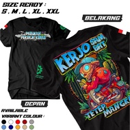 Kerjo Sambat Hard Worker Troop Tetep Lift T-Shirt - Funny Funny Funny Funny Funny Words Shirt Rupiah