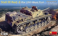 Mini-Art MA35336 1/35 WW.II German Army No. III Assault Gun, G Type by Arquette, March 1943