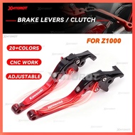 For KAWASAKI Z1000/Z1000R/Z1000S/Z1000SX Clutch Brake Lever Folding Handle Levers Accessories Parts