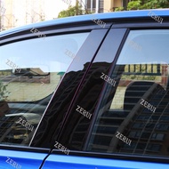 ZR For Black Shadows Pole Window B-Sticker For BMW E90 E60 E46 F30 F10 F20 F07 F15 X5 E70 X6 E71 E84