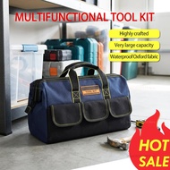 Oxford Canvas Waterproof Electrician Tool Bag Durable Thick Storage Bag for Electrical Maintenance a