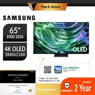 Samsung 65" S90D OLED 4K Smart AI TV (2024) | QA65S90DAKXXM QA65S90CAKXXM (65S90D 65 inch OLED TV Television Televisyen 电视机 電視機)