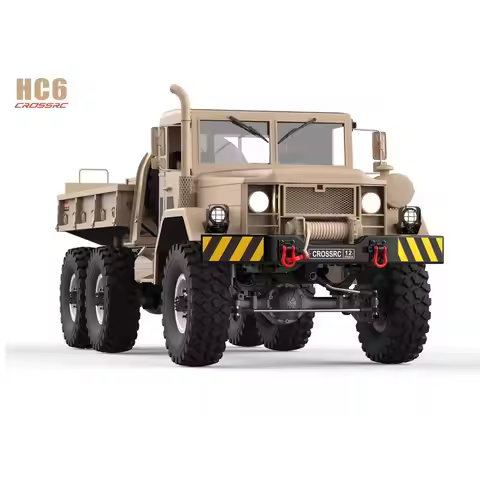 CROSS HC6 M35 Style 6X6 RC Car Military Truck Electric Remote Control Hard Shell Off Road Rock Crawl