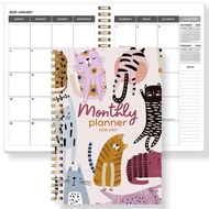 2026-2027 A5 Weekly & Monthly Planner Notebook – Jan 2026 to Dec 2027 Organizer with Calendar & Note