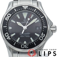 นาฬิกาข้อมือผู้หญิง Omega Seamaster 300M Quartz ขนาด 28 มม. รุ่น 2284.50 ตัวเรือนสแตนเลส สีดำ ขัดเงา