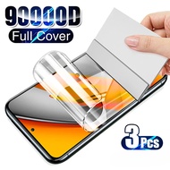 alcatel3 V3Pro V3Ultra V3Classic 3Pcs 9000D HD Clear Blue Light Soft Hydrogel Film For alcatel V3 Pr