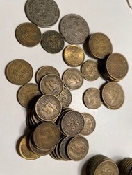 伊利沙伯男仔頭香港五仙 五毫 一毫 錢幣收藏 珍藏最後幾個