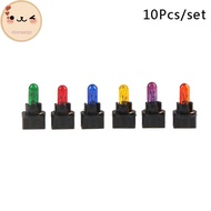 Chee 10PCS T5.5 Led Bulb W1.2WCar Interior Lights Dashboard Heating Indicator Wedge Auto Instrument 