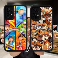 Q93 Boboiboy soft Casing for Samsung A34 A55 A54 A36 A15 A35 S25 Ultra A16 A24 A05S A25 A56 A04s A14