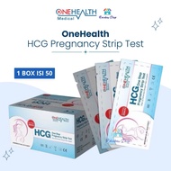 OneHealth HCG One Step Pregnancy Test Strip | Pregnancy Test Kit 1 Box Contains 50 Pcs