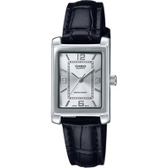 Casio นาฬิกาข้อมือผู้หญิง สายหนังแท้ รุ่น LTP-1234LL LTP-1234GLL ของแท้ประกันศูนย์ CMG