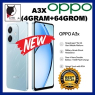OPPO A3X 4G SMARTPHONE  (4GB RAM + 64GB ROM) / (4/6GB RAM + 128GB ROM) ORIGINAL OPPO MALAYSIA