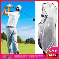 [Ready Stock] Pvc Golf Bag Rain Cover Waterproof Golf Bag Cover Waterproof Golf Bag Rain Cover Heavy Duty Raincoat for Golf Club Bag Transparent Pvc Cover for Golfer Men and Women