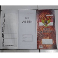Buku Absen Batik / Buku Absensi Siswa 1 Buku isi 14 Lembar