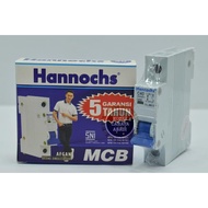 MCB Stut 1Phase 40 Ampere MCB 40A 1P/ HANNOCHS