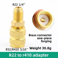Adapter R22 to R410a Adapter R410a to R22 Charging Hose R134a R32 R22 R410a Manifold Gauge Gas Meter