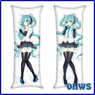 [ONWS หมอนมิกุอะนิเมะ,หมอนอะนิเมะหมอนข้างอื่นๆในอนาคต150X50CM ปลอกหมอนพีช ☆