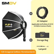 SMDV Flip 28 Quickly Release Parabolic Out Door Softbox for Profoto A1 Godox V1 AD100PRO V860II AD20