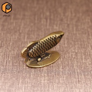 [prettyia] Mini Arowana Statue Incense Stick Holder Art Crafts Miniature Figurine Fish