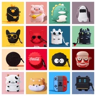 Airpods Case Cover & Airpods Pro Case Silicone Anti-Fall Shockproof Case for Airpods i12 Cover, i13 