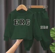 COD Setelan anak laki laki dan perempuan setelan sweater joger anak baju dan celana panjang anak lak