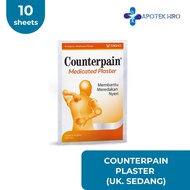COUNTERPAIN MEDICATED PLASTER UKURAN 42x62 mm