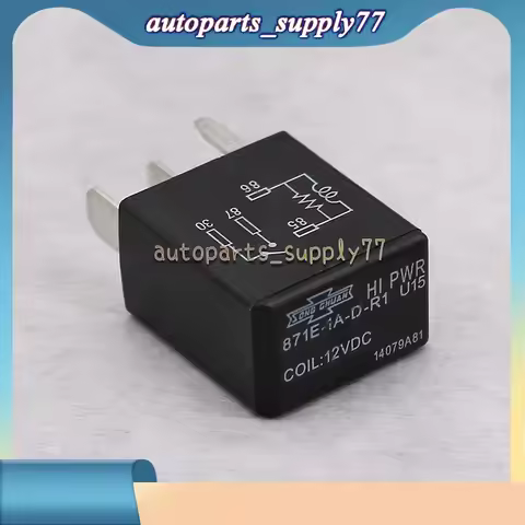 871E-1A-D-R1 U15 12VDC Relay FOR SONG CHUAN 8T2T-14B192-AB