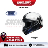 SHOEI NXR2 Ideograph TC-6 Full Face Helmet Lightweight Pure Sport Full-face Helmet Comfortable Sport Racing Helmet Topi
