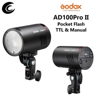 Godox AD100Pro II Pocket Flash TTL & Manual