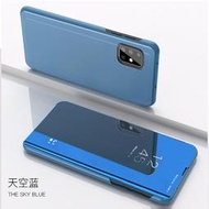 鏡面皮套 三星 Galaxy A71 4G 5G 手機皮套 防摔 保護套 立式電鍍翻蓋支架 保護殼 手機套 手機殼