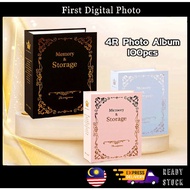 Album Gambar 4R Photo Album 100pcs - Pocket Album Gambar 4R 100 keping Ready Stock